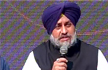 Anti-national Congress supporting pro-Khalistan groups in Punjab: Sukhbir Badal